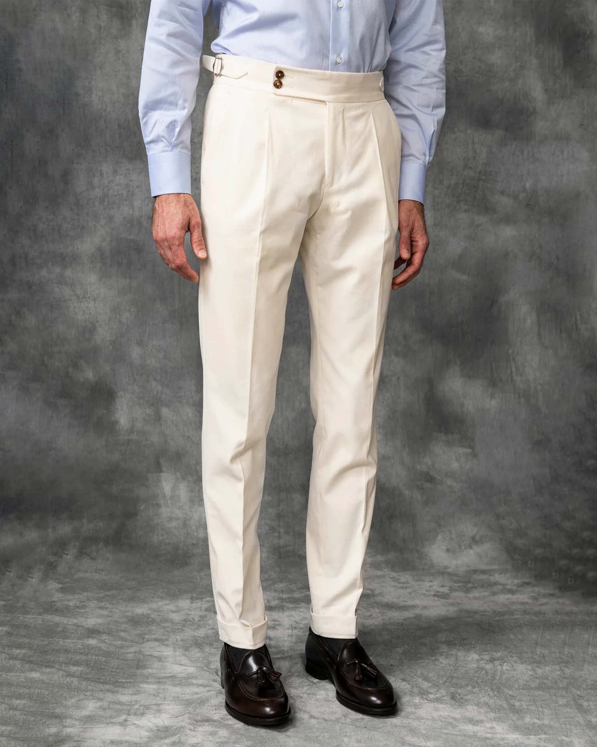 White Gurkha Pant