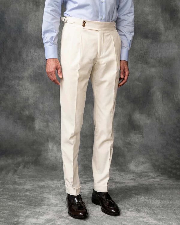 White Gurkha Pant