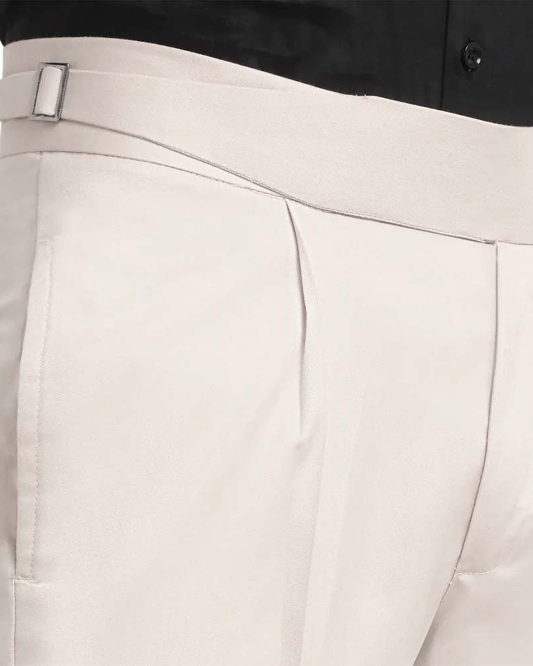 Cream Gurkha Pant