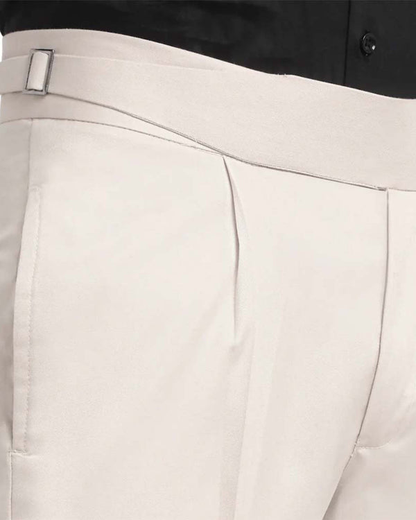 Cream Gurkha Pant