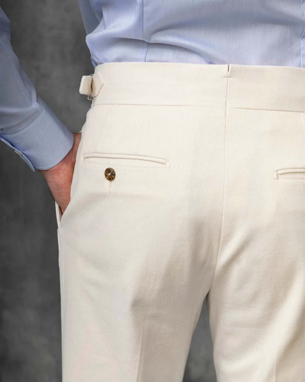 White Gurkha Pant